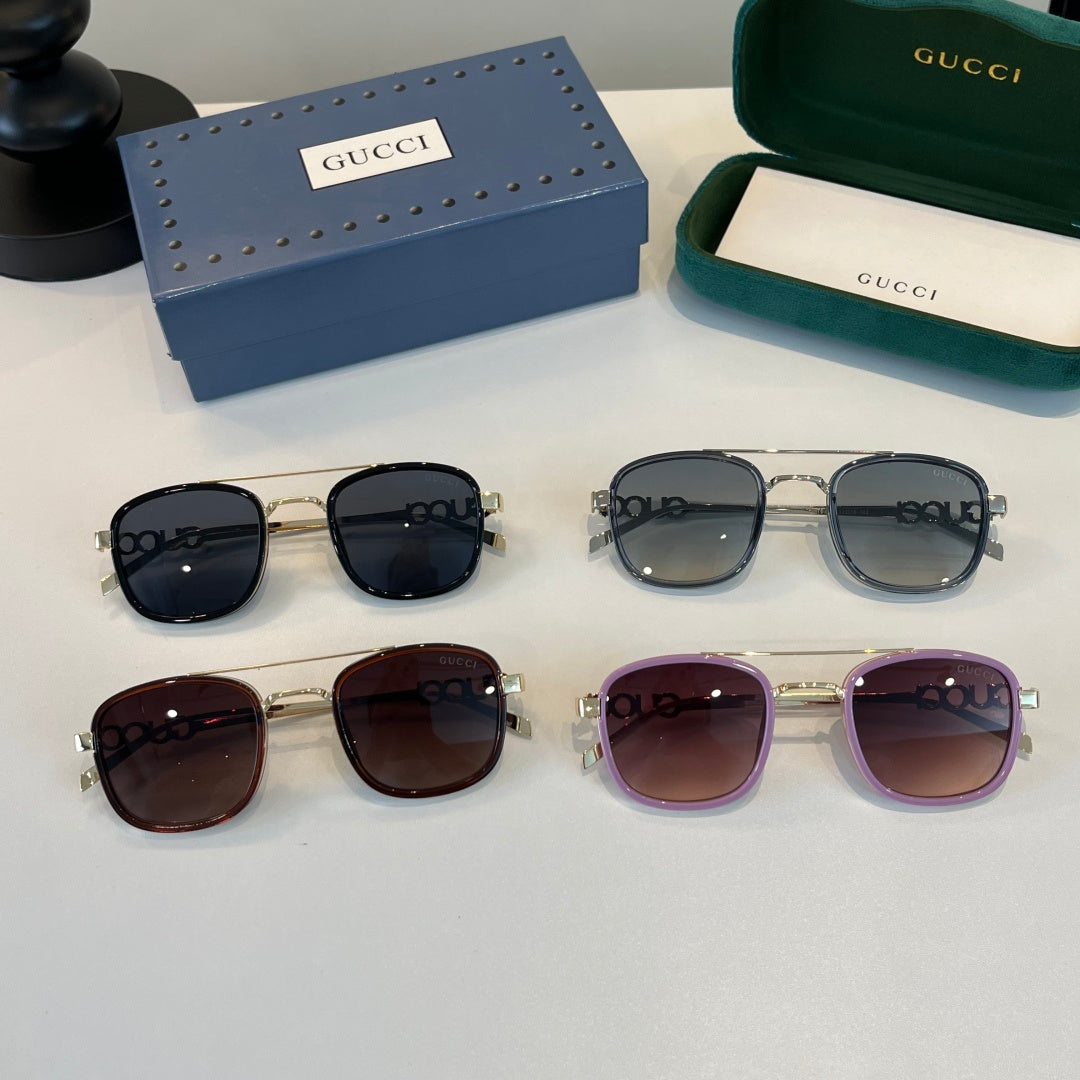 Gucci Oversized Red Lens Sunglasses for Men & Women - 357779 - detail image 12