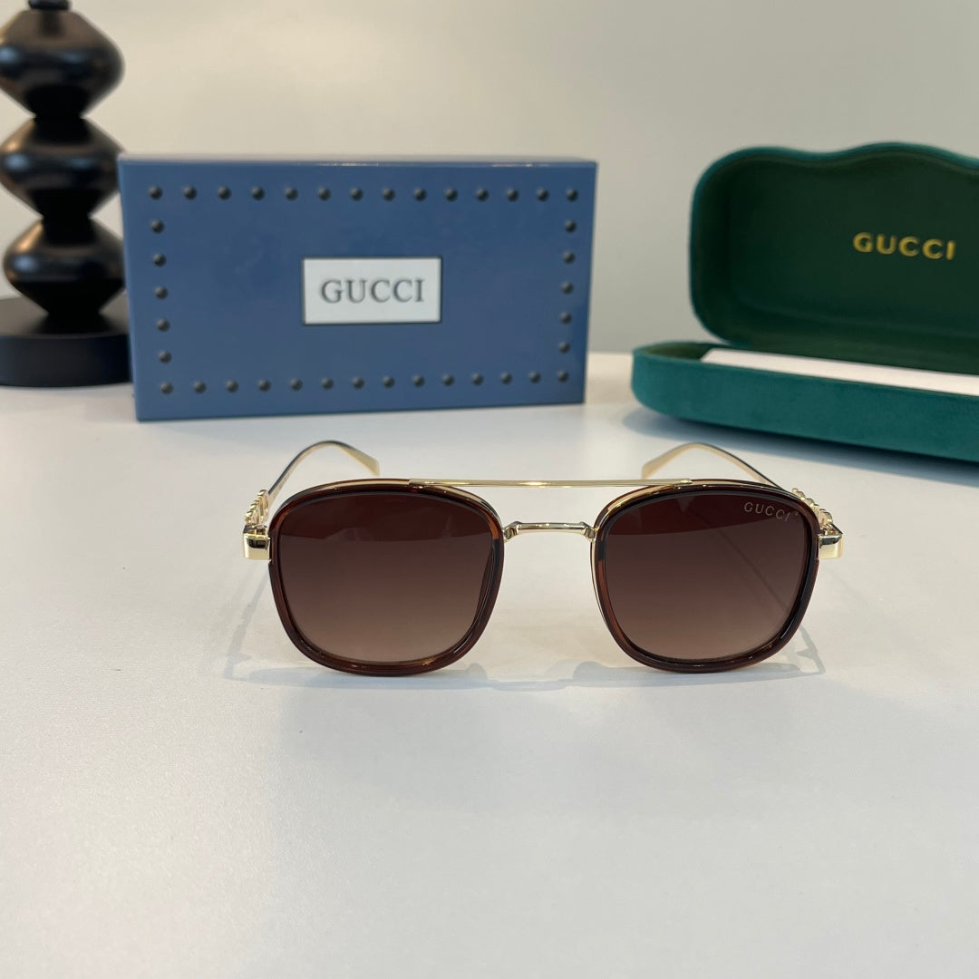 Gucci Oversized Red Lens Sunglasses for Men & Women - 357778 - detail image 2