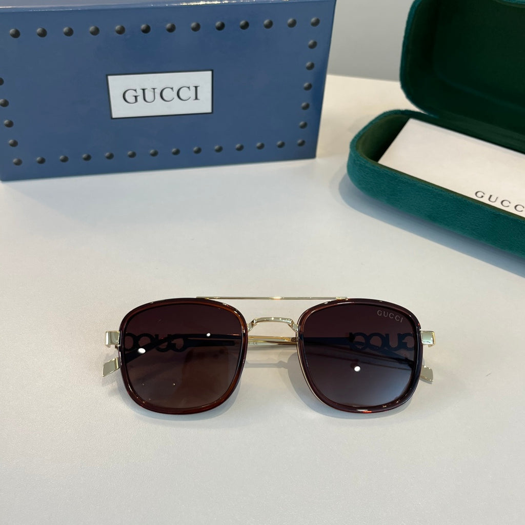 Gucci Oversized Red Lens Sunglasses for Men & Women - 493357 - detail image 4