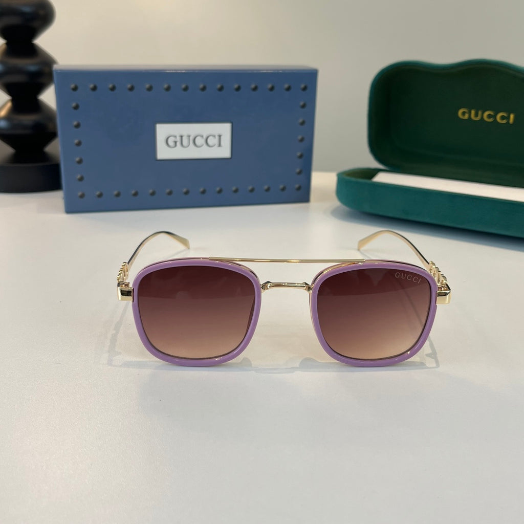 Gucci Oversized Red Lens Sunglasses for Men & Women - 357779 - detail image 2