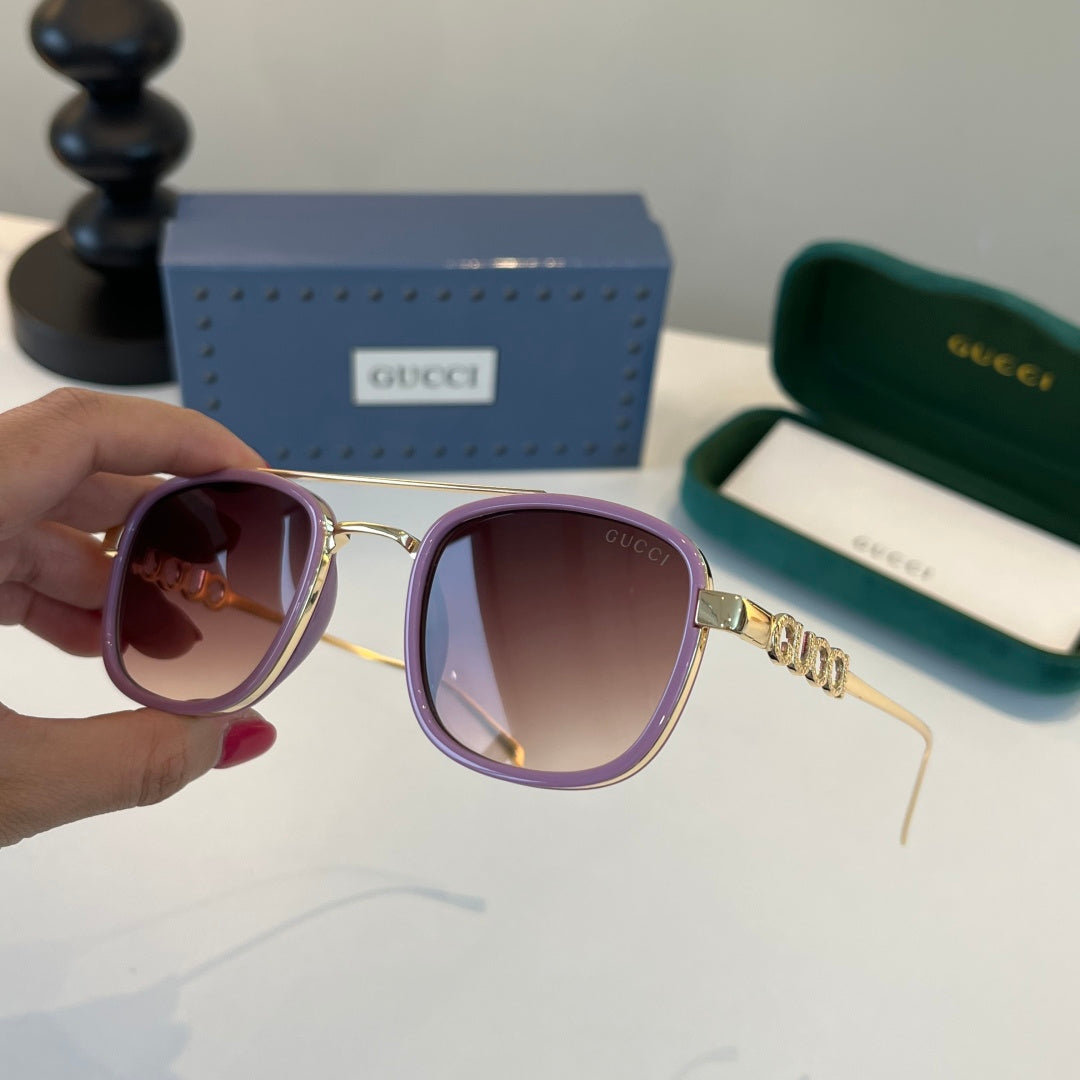 Gucci Oversized Red Lens Sunglasses for Men & Women - 357779 - detail image 9
