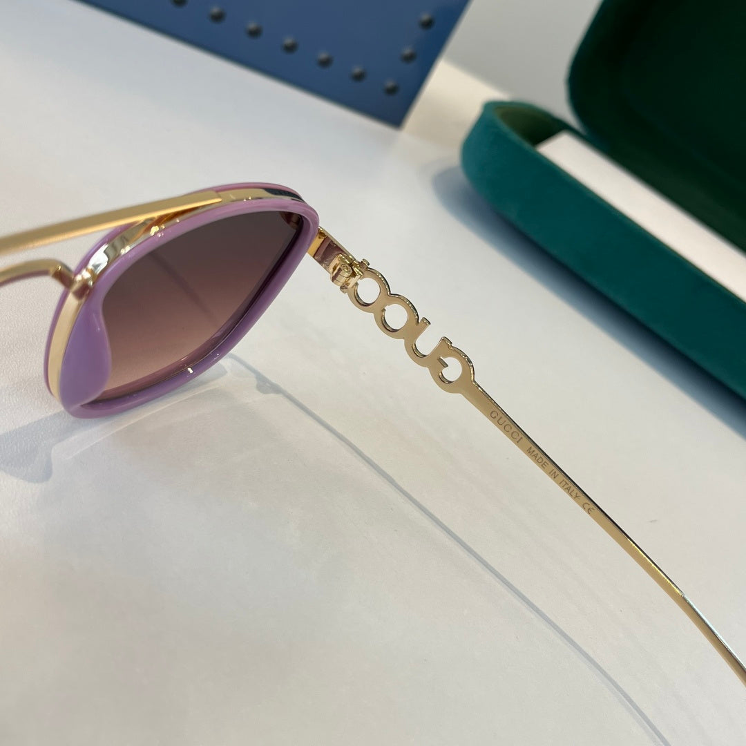 Gucci Oversized Red Lens Sunglasses for Men & Women - 493358 - detail image 11