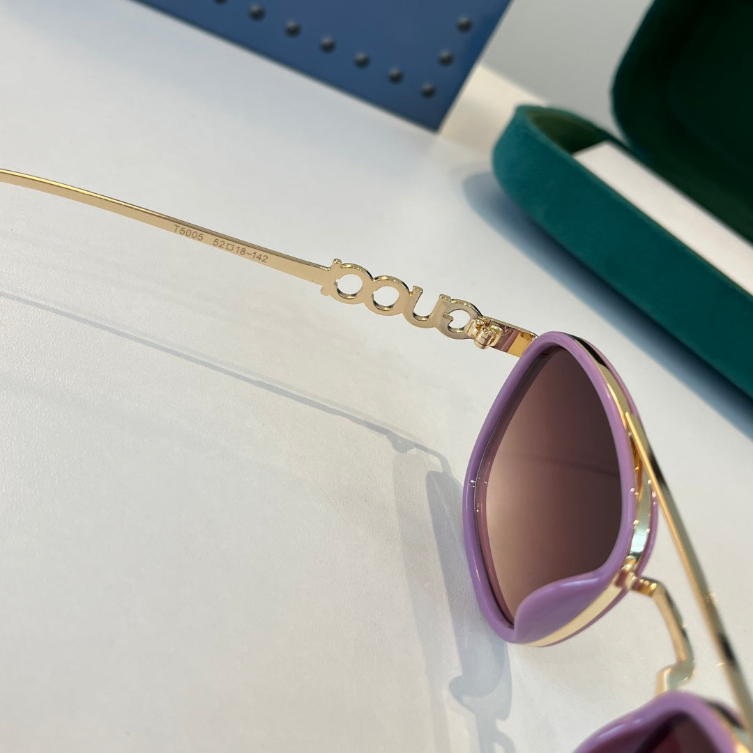 Gucci Oversized Red Lens Sunglasses for Men & Women - 357779 - detail image 10