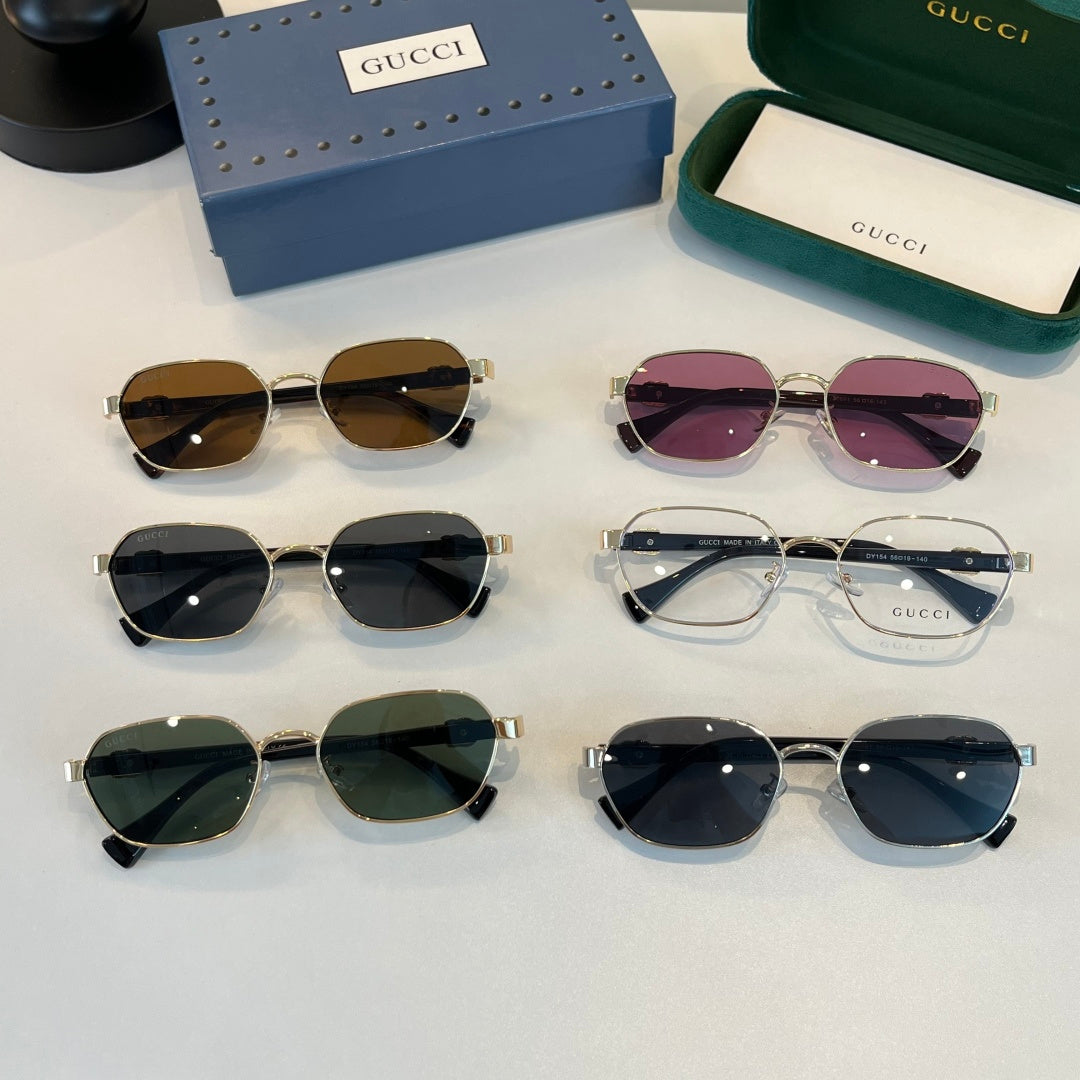 Gucci Oversized Silver Lens Sunglasses for Men & Women - 493361 - detail image 10
