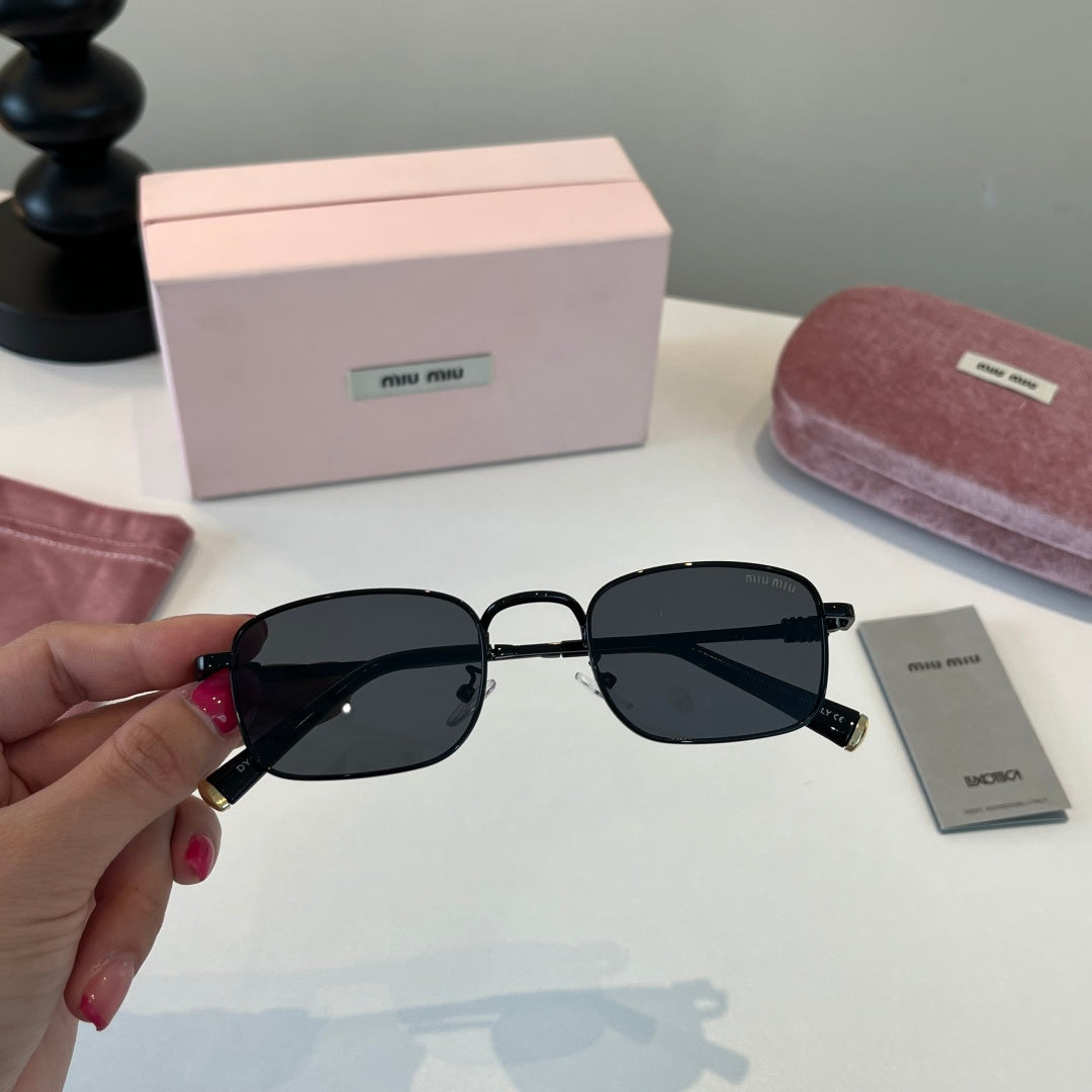 Miu Miu Metal Fashion Silver Lens Sunglasses for Men & Women - 358710 - detail image 5