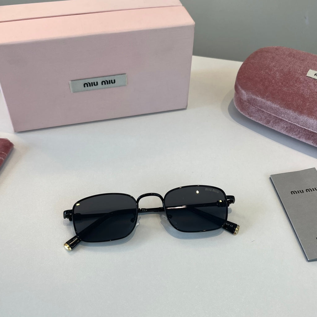 Miu Miu Metal Fashion Silver Lens Sunglasses for Men & Women - 358710 - detail image 4
