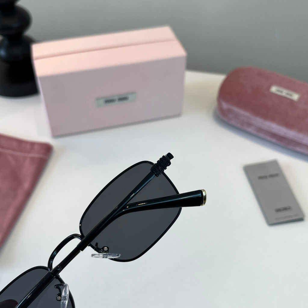 Miu Miu Metal Fashion Silver Lens Sunglasses for Men & Women - 358710 - detail image 7
