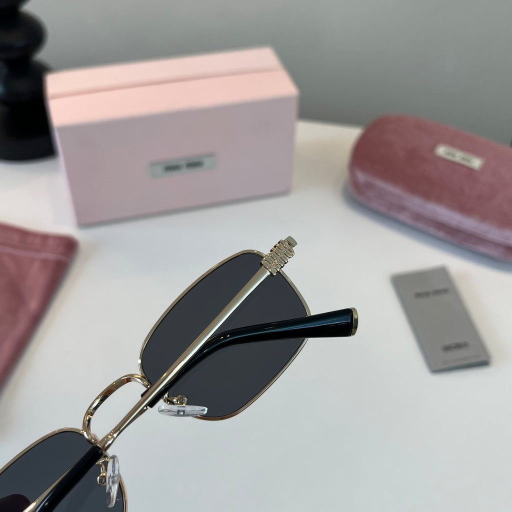 Miu Miu Metal Fashion Silver Lens Sunglasses for Men & Women - 399221 - detail image 7