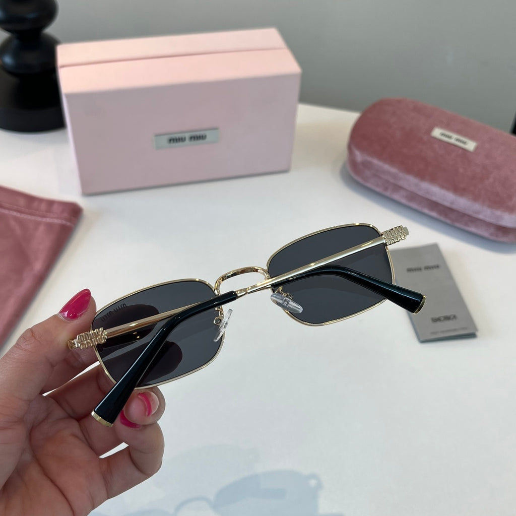 Miu Miu Metal Fashion Silver Lens Sunglasses for Men & Women - 358711 - detail image 8