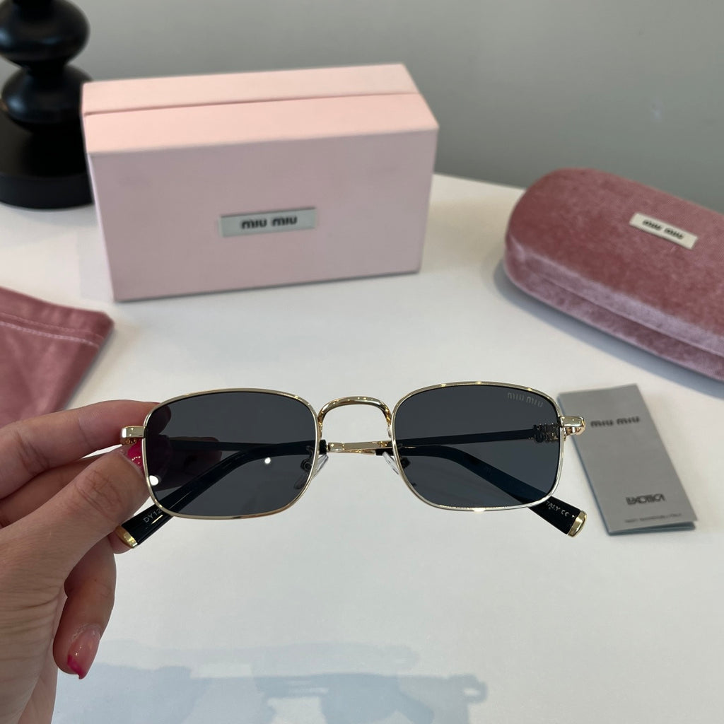 Miu Miu Metal Fashion Silver Lens Sunglasses for Men & Women - 358711 - detail image 5