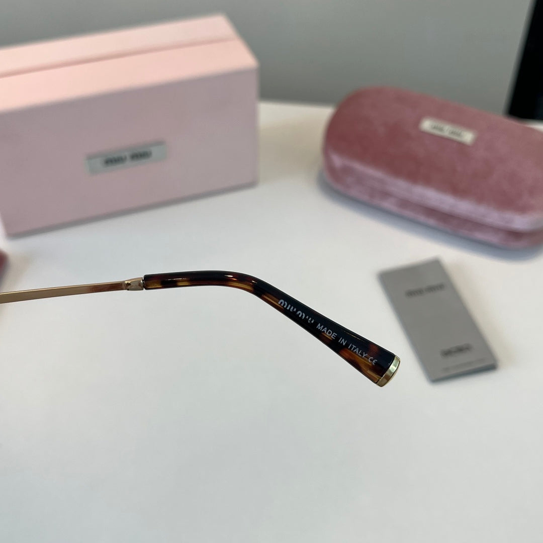 Miu Miu Metal Fashion Brown Lens Sunglasses for Men & Women - 487711 - detail image 10