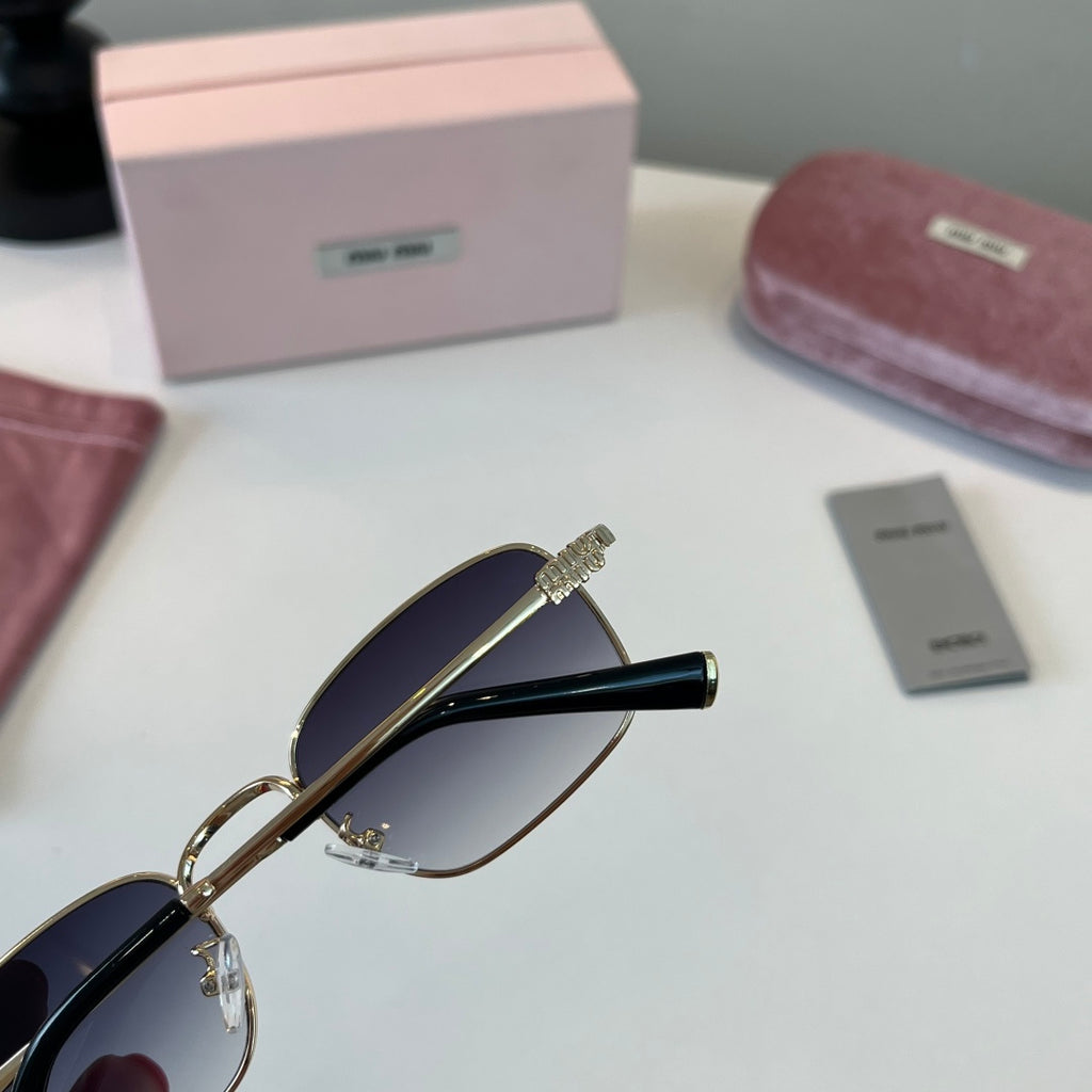 Miu Miu Metal Fashion Silver Lens Sunglasses for Men & Women - 358713 - detail image 7