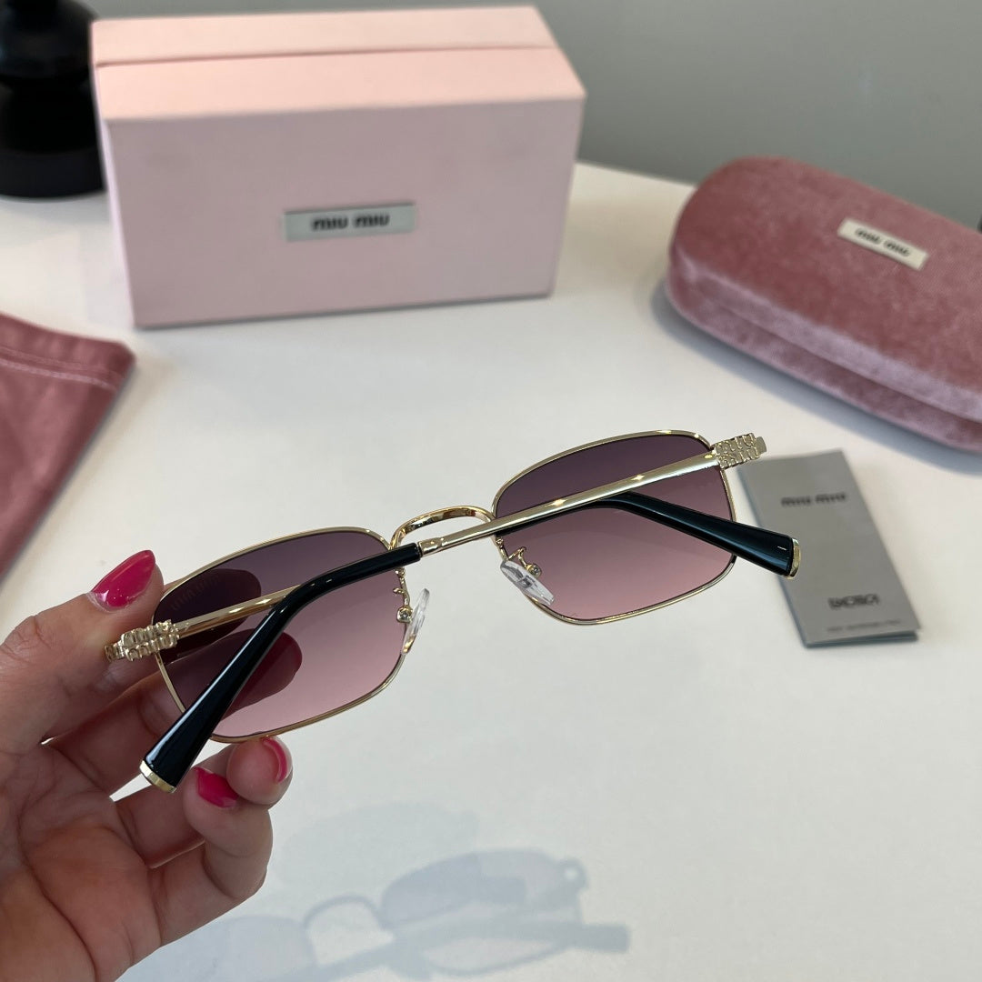 Miu Miu Metal Fashion Silver Lens Sunglasses for Men & Women - 358715 - detail image 8