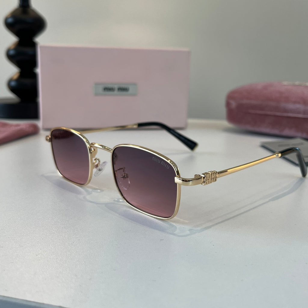 Miu Miu Metal Fashion Silver Lens Sunglasses for Men & Women - 449766 - detail image 3