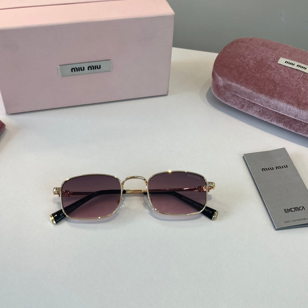 Miu Miu Metal Fashion Silver Lens Sunglasses for Men & Women - 358715 - detail image 4