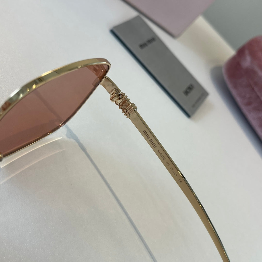 Miu Miu Metal Fashion Red Lens Sunglasses for Men & Women - 358716 - detail image 11