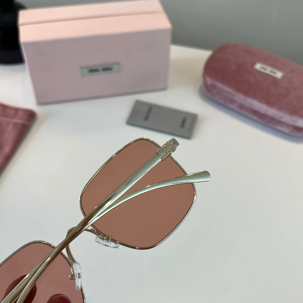 Miu Miu Metal Fashion Red Lens Sunglasses for Men & Women - 449767 - detail image 8