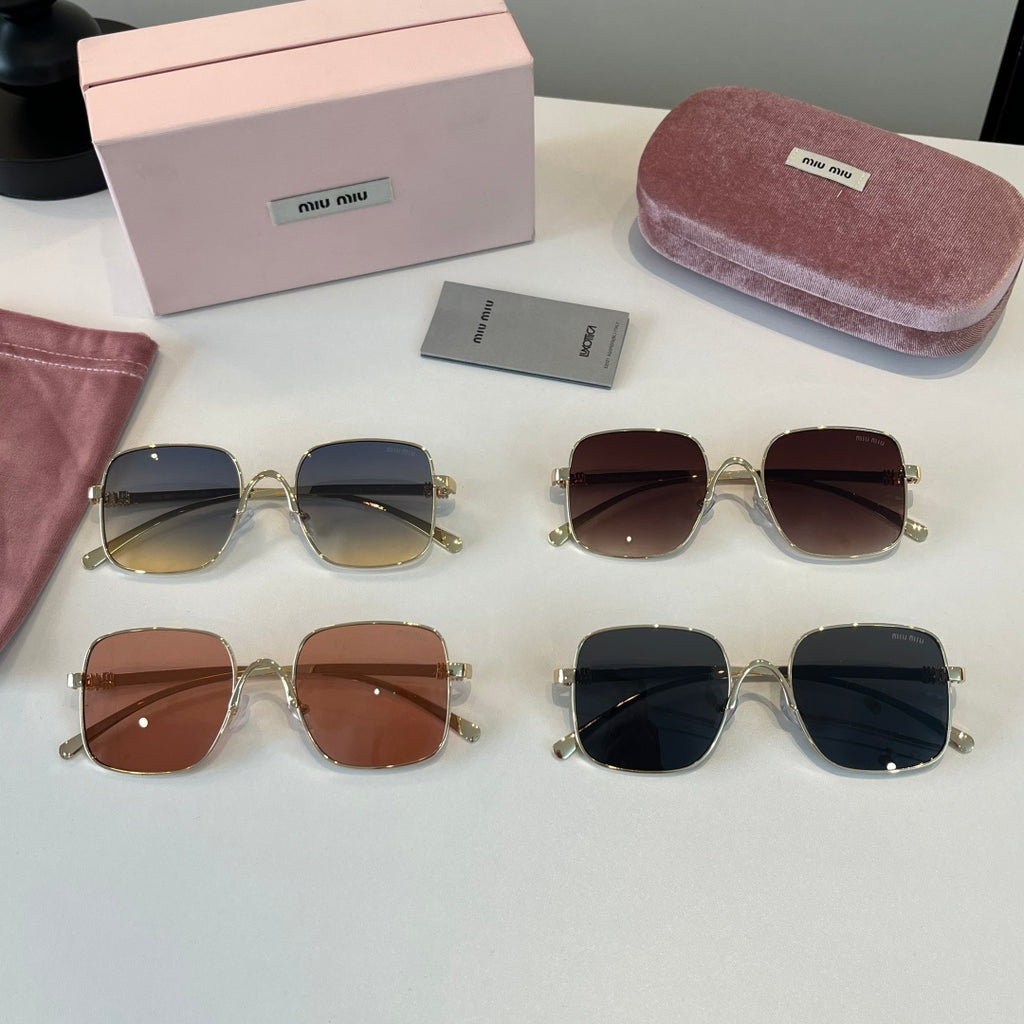 Miu Miu Metal Fashion Red Lens Sunglasses for Men & Women - 449770 - detail image 11