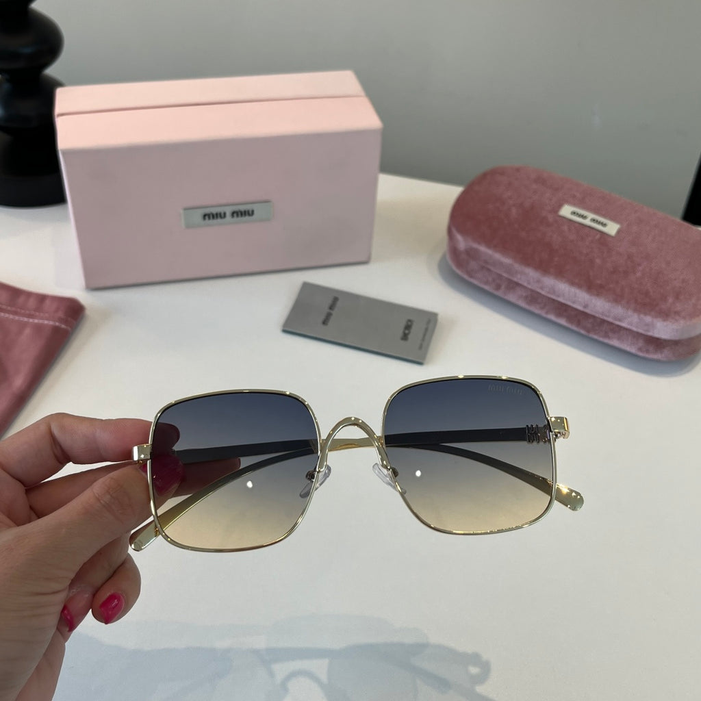 Miu Miu Metal Fashion Silver Lens Sunglasses for Men & Women - 358717 - detail image 7