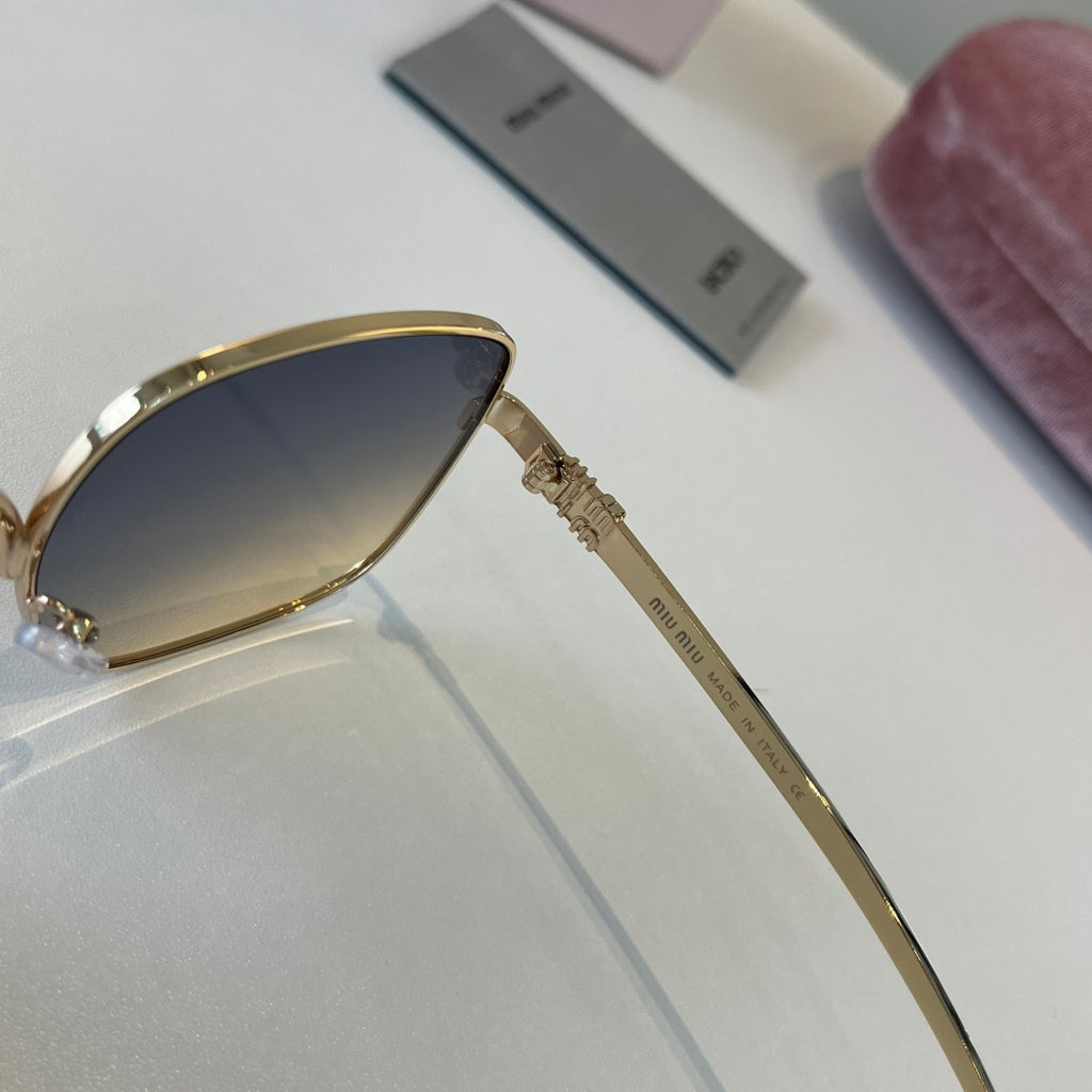 Miu Miu Metal Fashion Silver Lens Sunglasses for Men & Women - 358717 - detail image 11