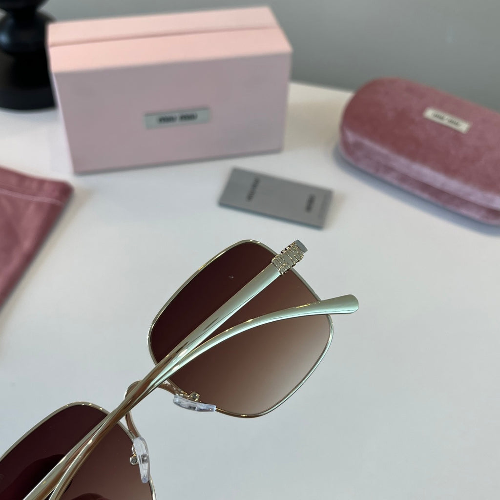 Miu Miu Metal Fashion Red Lens Sunglasses for Men & Women - 358719 - detail image 7