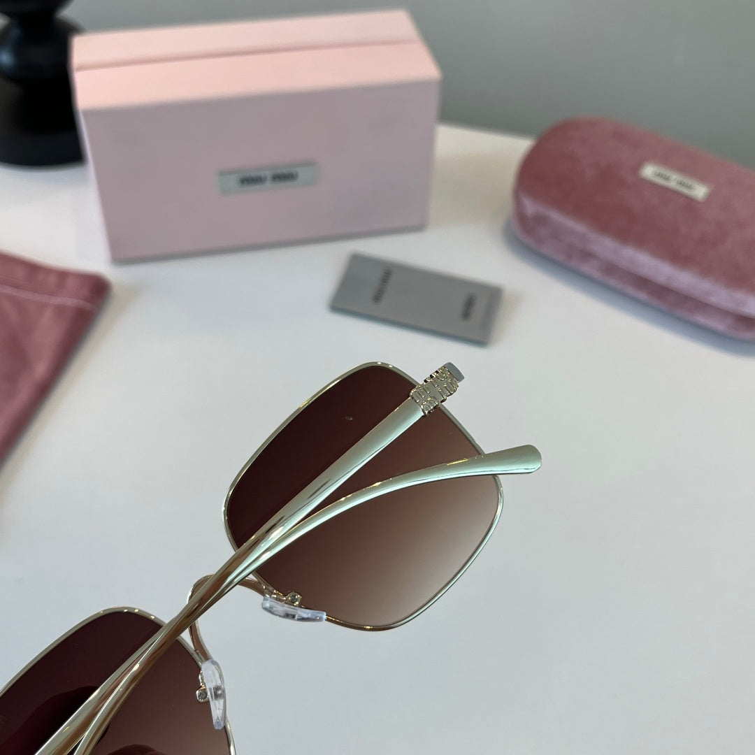 Miu Miu Metal Fashion Red Lens Sunglasses for Men & Women - 358719 - detail image 7