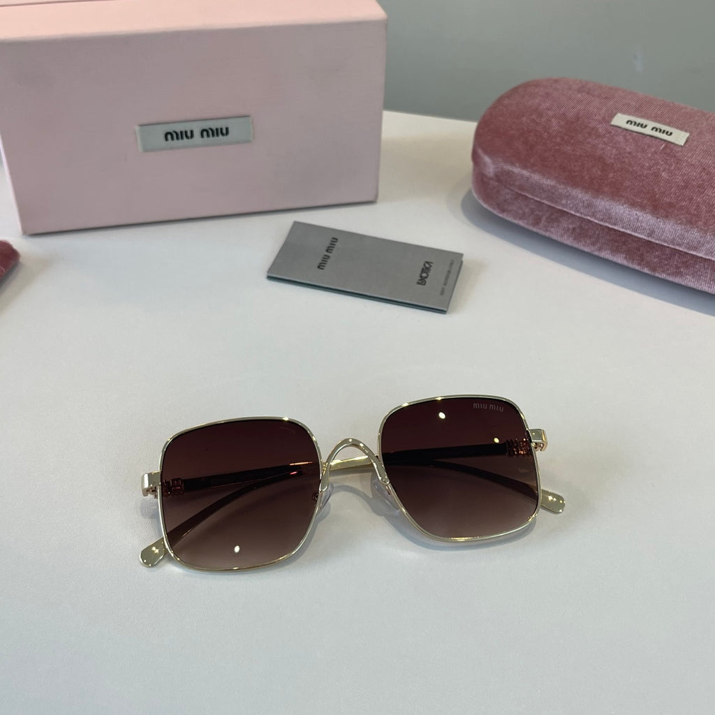 Miu Miu Metal Fashion Red Lens Sunglasses for Men & Women - 358719 - detail image 4