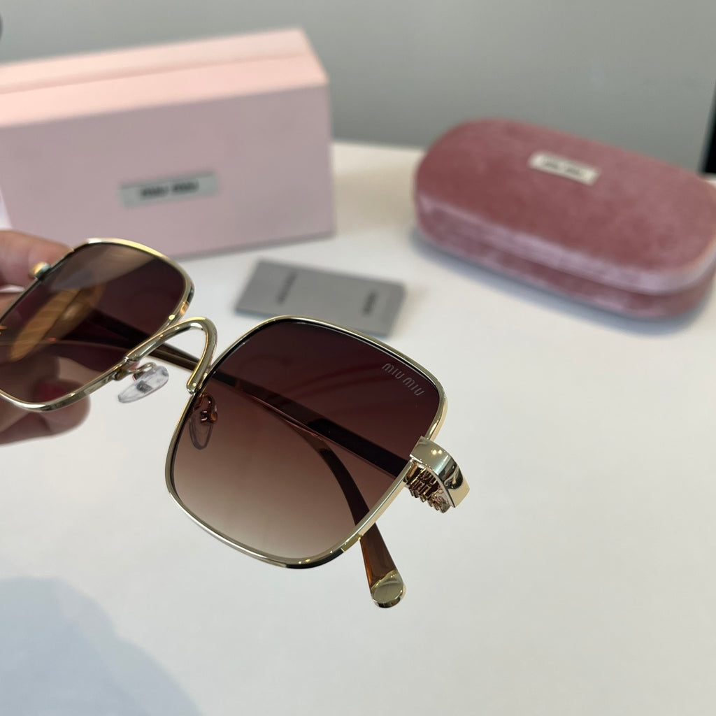 Miu Miu Metal Fashion Red Lens Sunglasses for Men & Women - 358719 - detail image 6