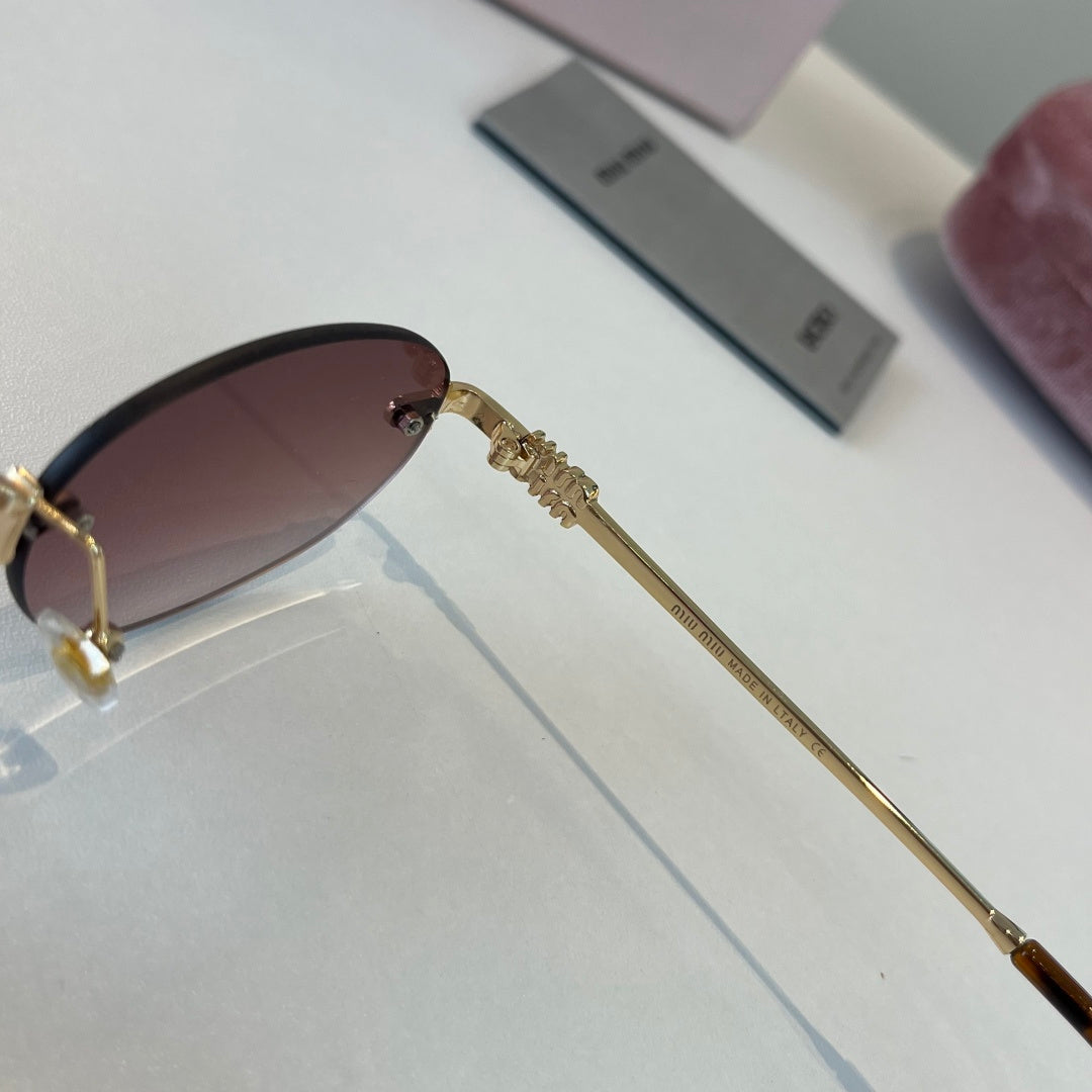 Miu Miu Metal Fashion Silver Lens Sunglasses for Men & Women - 449771 - detail image 10