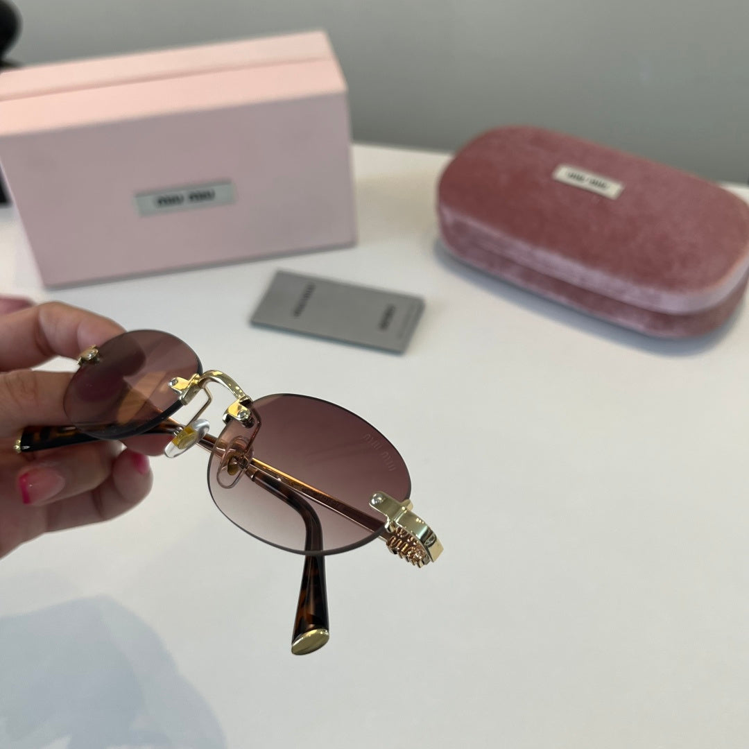 Miu Miu Metal Fashion Silver Lens Sunglasses for Men & Women - 449771 - detail image 6