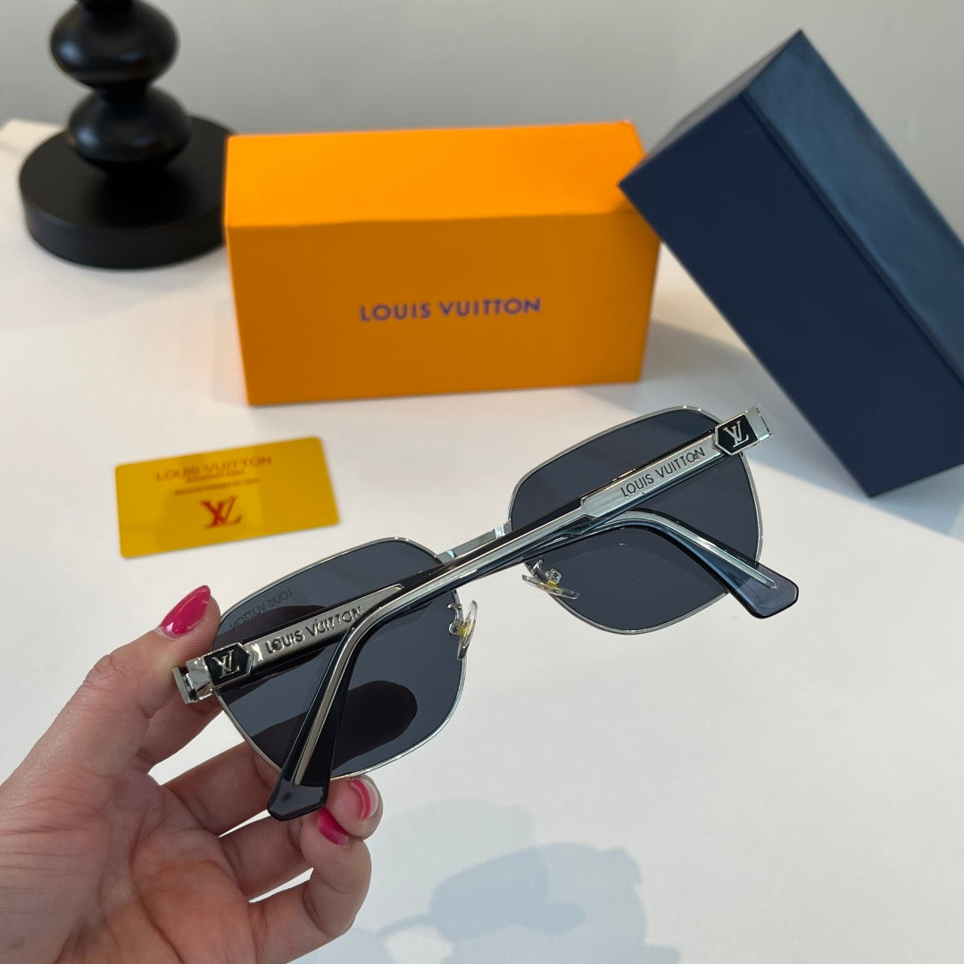 Louis Vuitton Fashion Silver Lens Sunglasses for Men & Women - 357572 - detail image 8
