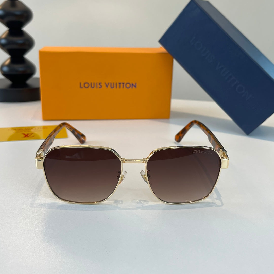 Louis Vuitton Fashion Brown Lens Sunglasses for Men & Women - 357573 - detail image 2