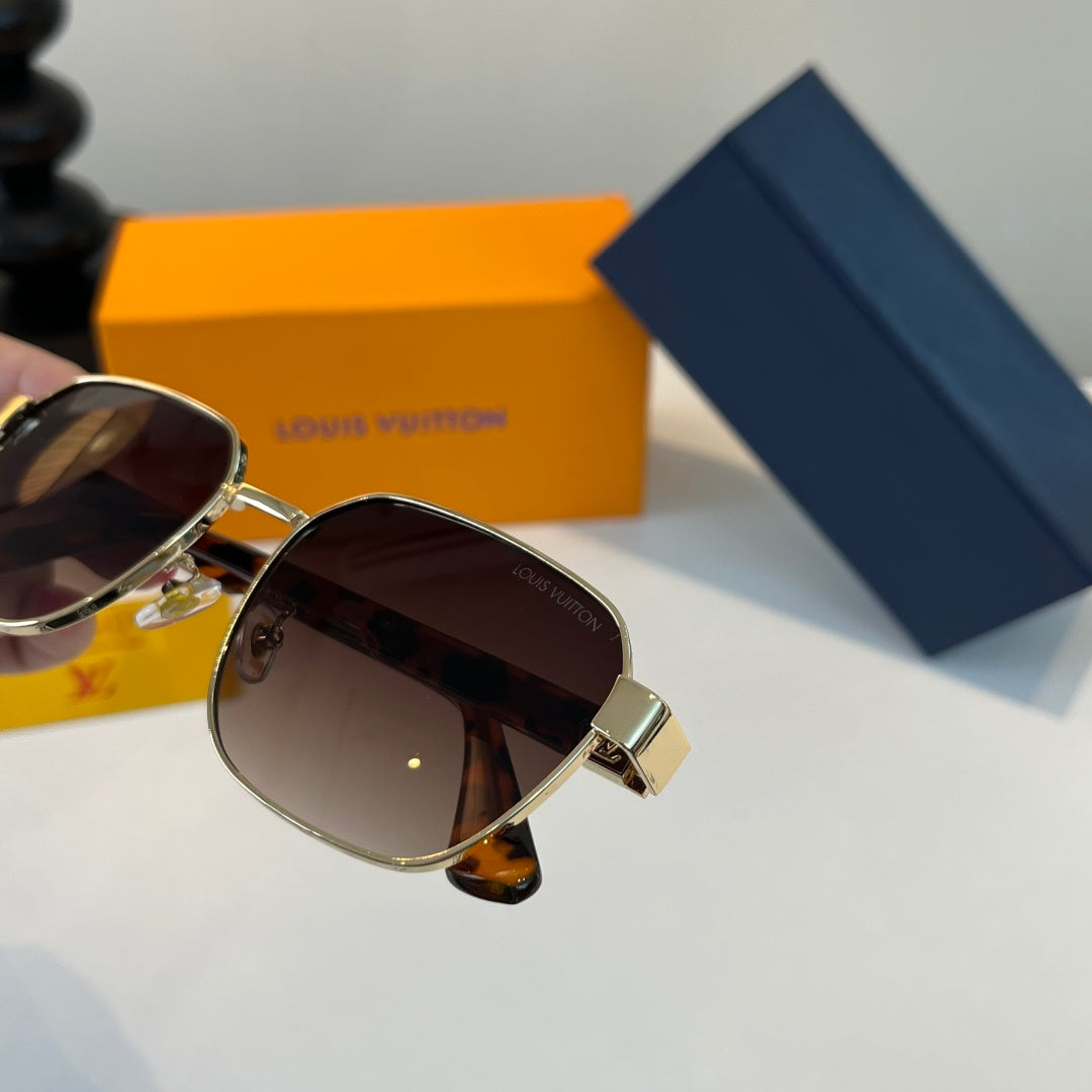 Louis Vuitton Fashion Brown Lens Sunglasses for Men & Women - 357573 - detail image 6