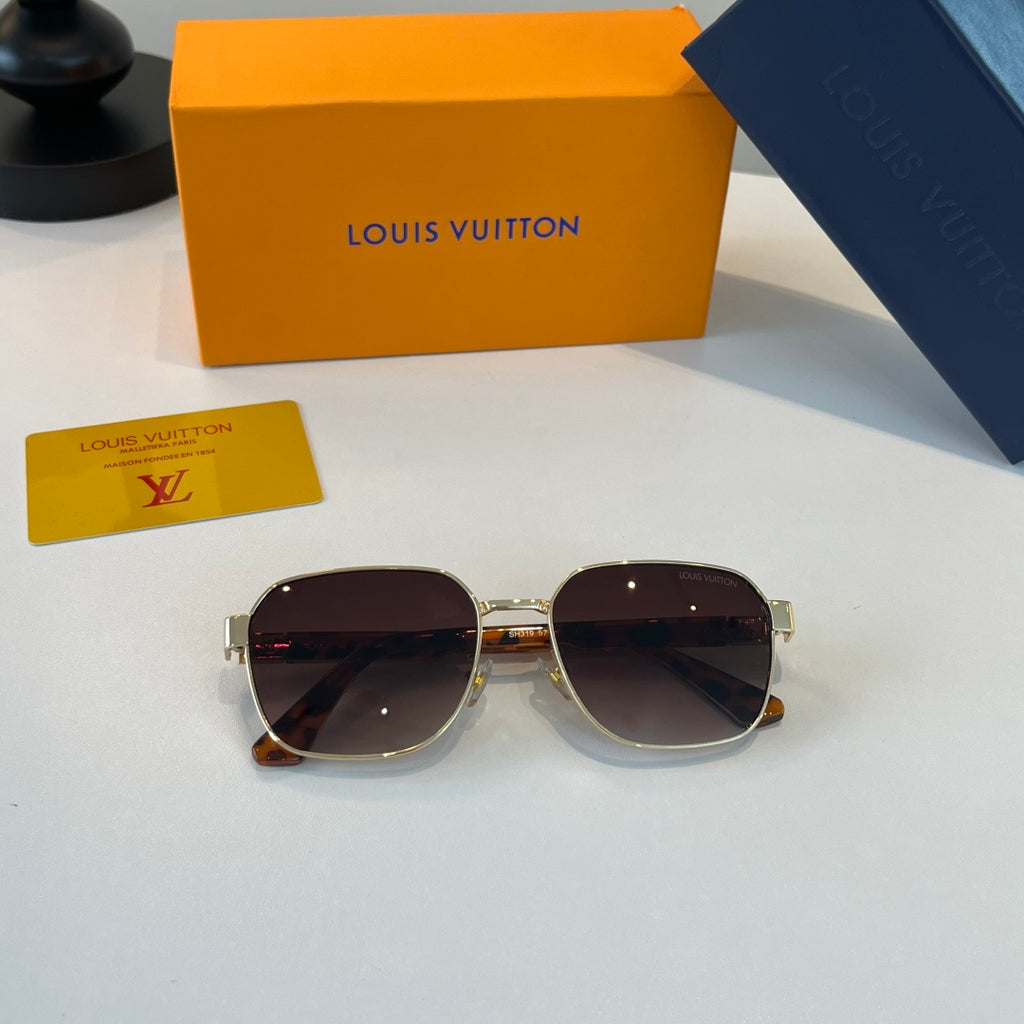 Louis Vuitton Fashion Brown Lens Sunglasses for Men & Women - 398064 - detail image 5