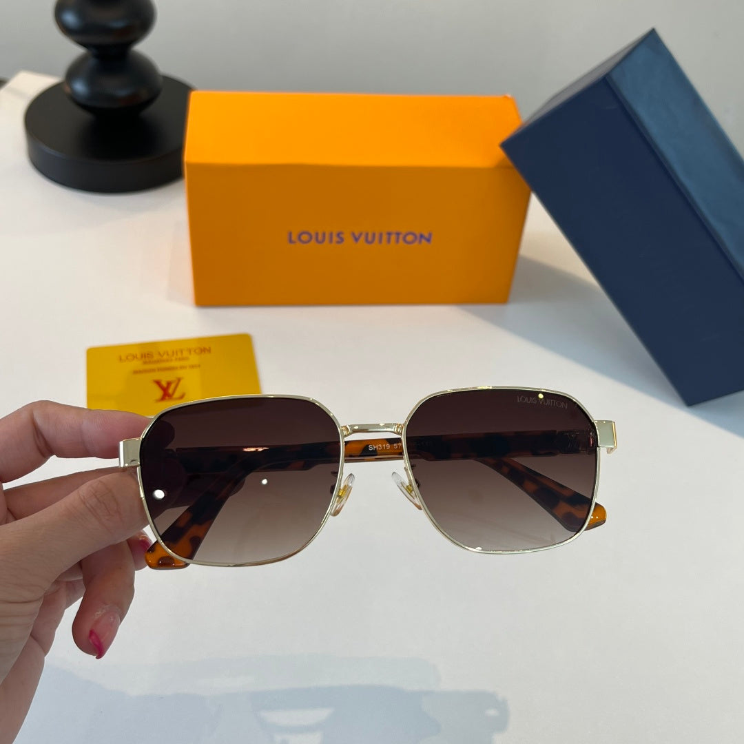 Louis Vuitton Fashion Brown Lens Sunglasses for Men & Women - 357573 - detail image 4