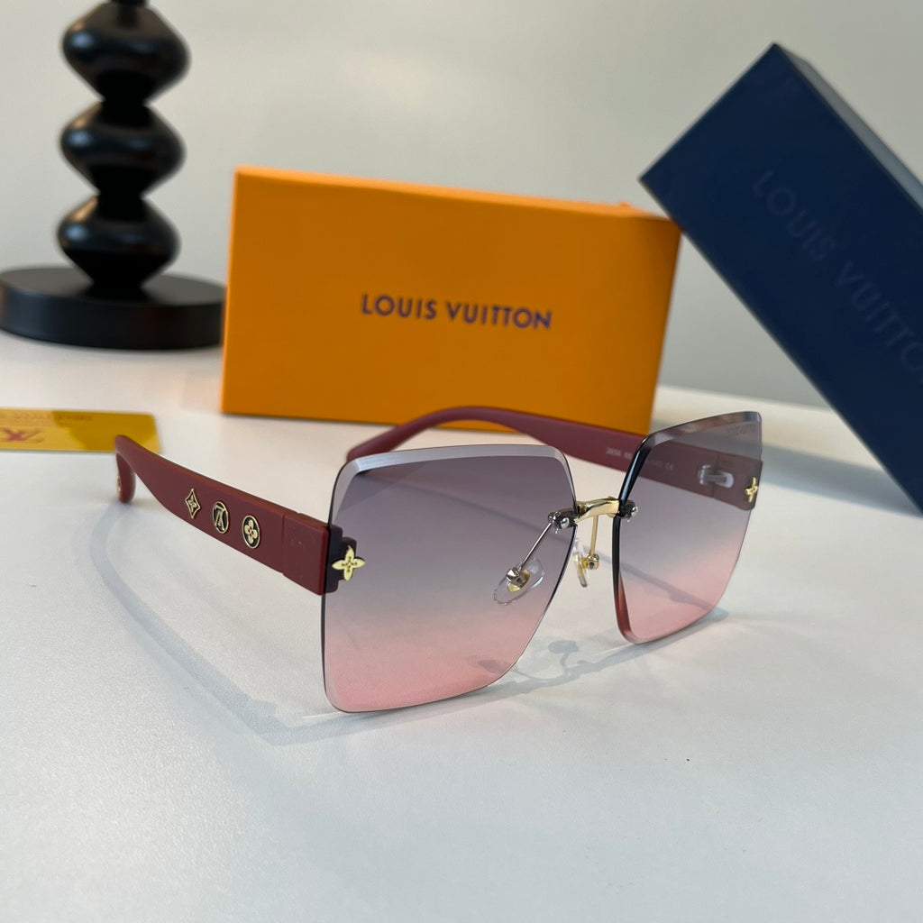 Louis Vuitton Fashion Silver Lens Sunglasses for Women - 398066