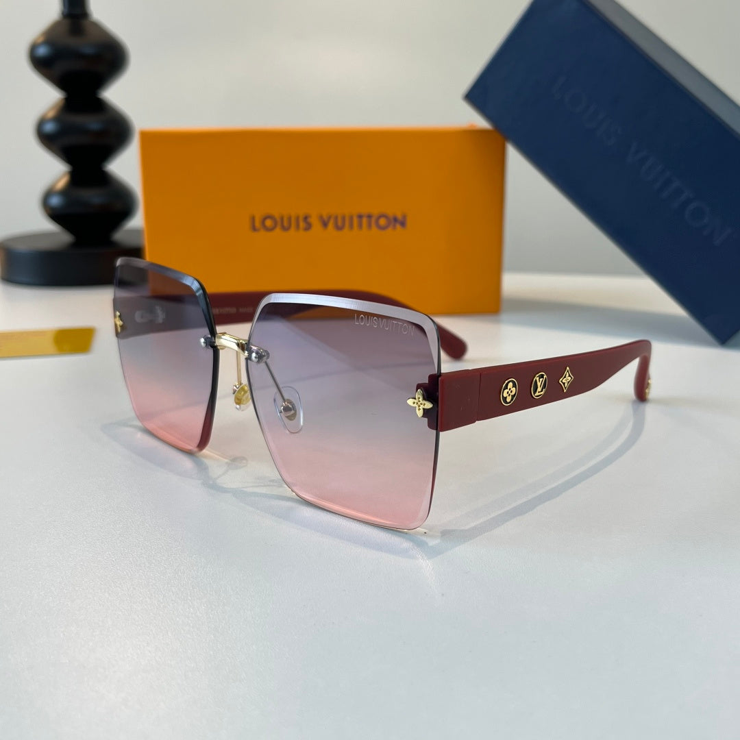 Louis Vuitton Fashion Silver Lens Sunglasses for Women - 398066 - detail image 3