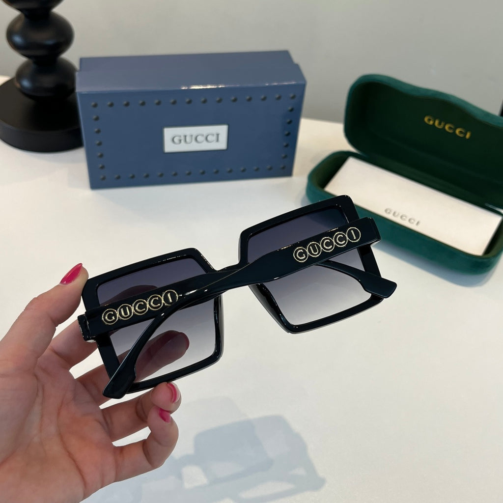 Gucci Oversized Silver Lens Sunglasses for Women - 357780 - detail image 7