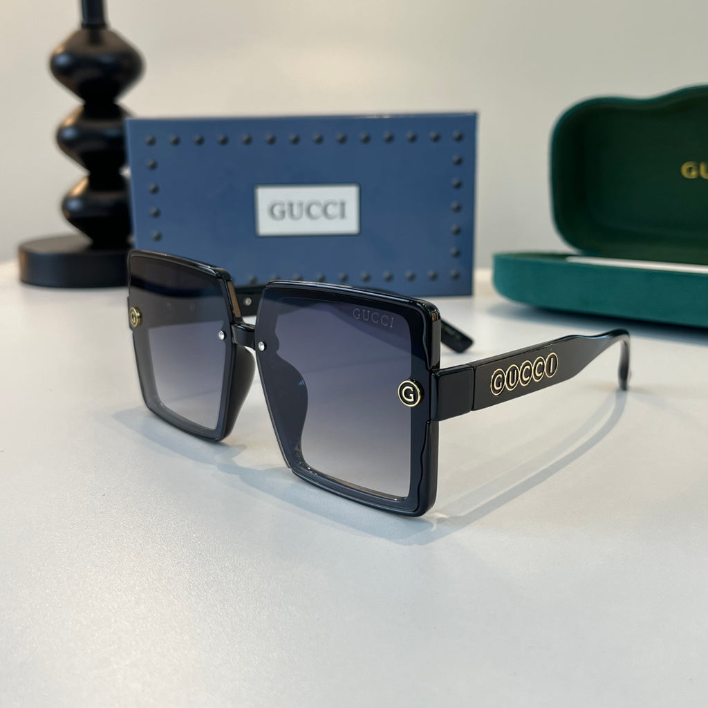 Gucci Oversized Silver Lens Sunglasses for Women - 357780 - detail image 3