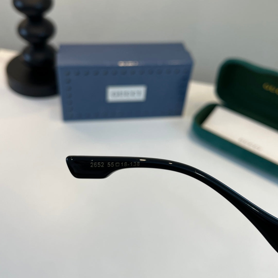 Gucci Oversized Silver Lens Sunglasses for Women - 357780 - detail image 8