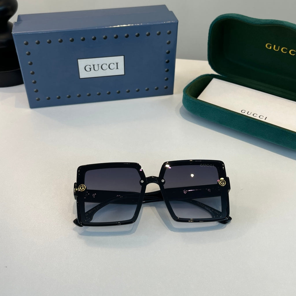 Gucci Oversized Silver Lens Sunglasses for Women - 357780 - detail image 4