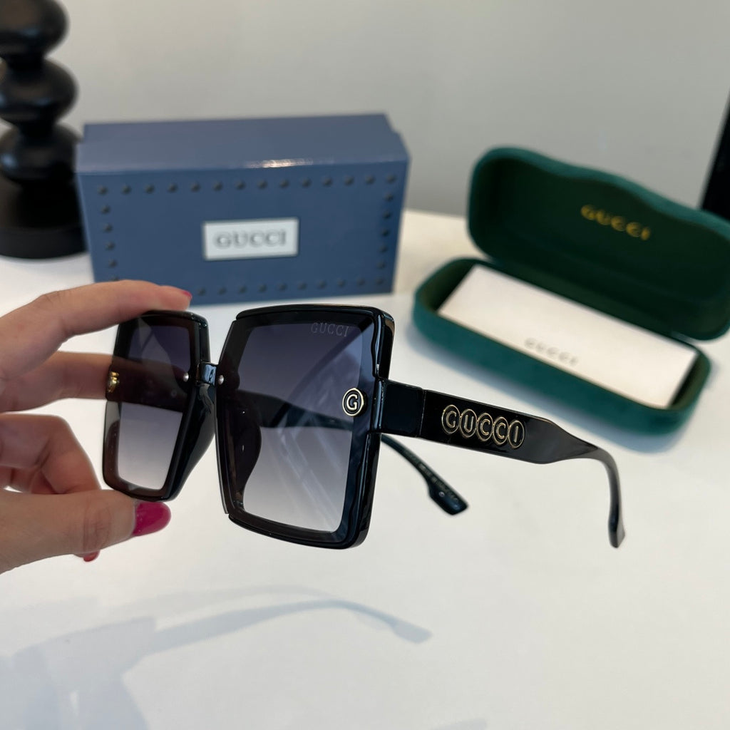 Gucci Oversized Silver Lens Sunglasses for Women - detail image 10