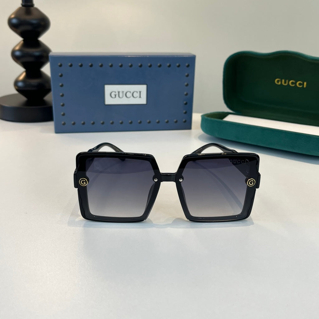 Gucci Oversized Silver Lens Sunglasses for Women - 357780 - detail image 2