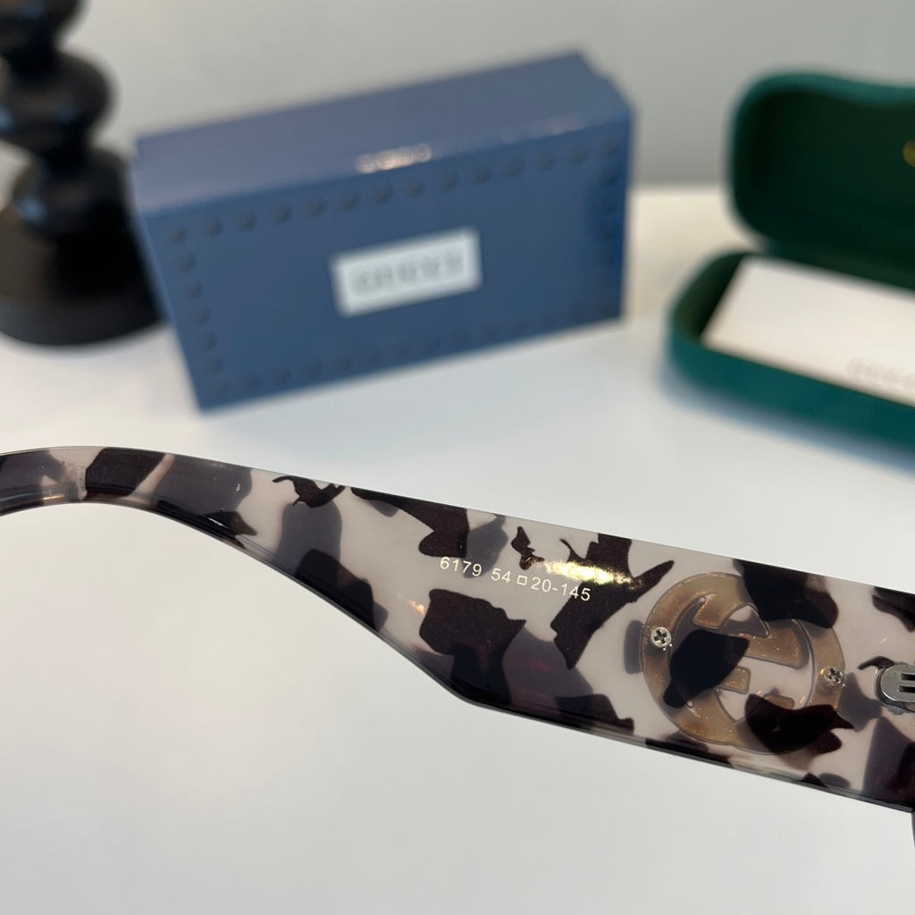 Gucci Oversized Black Lens Sunglasses for Women - detail image 9