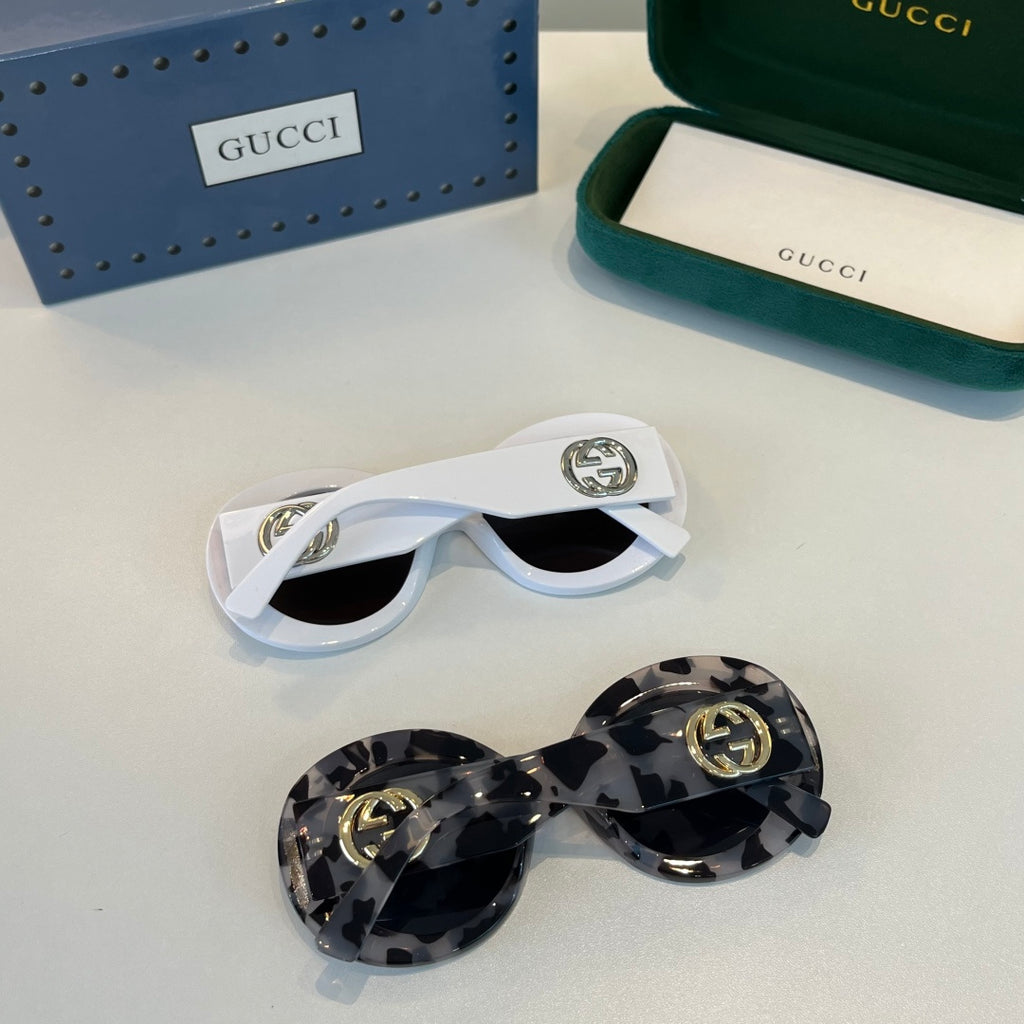 Gucci Oversized Black Lens Sunglasses for Women - 357771 - detail image 11