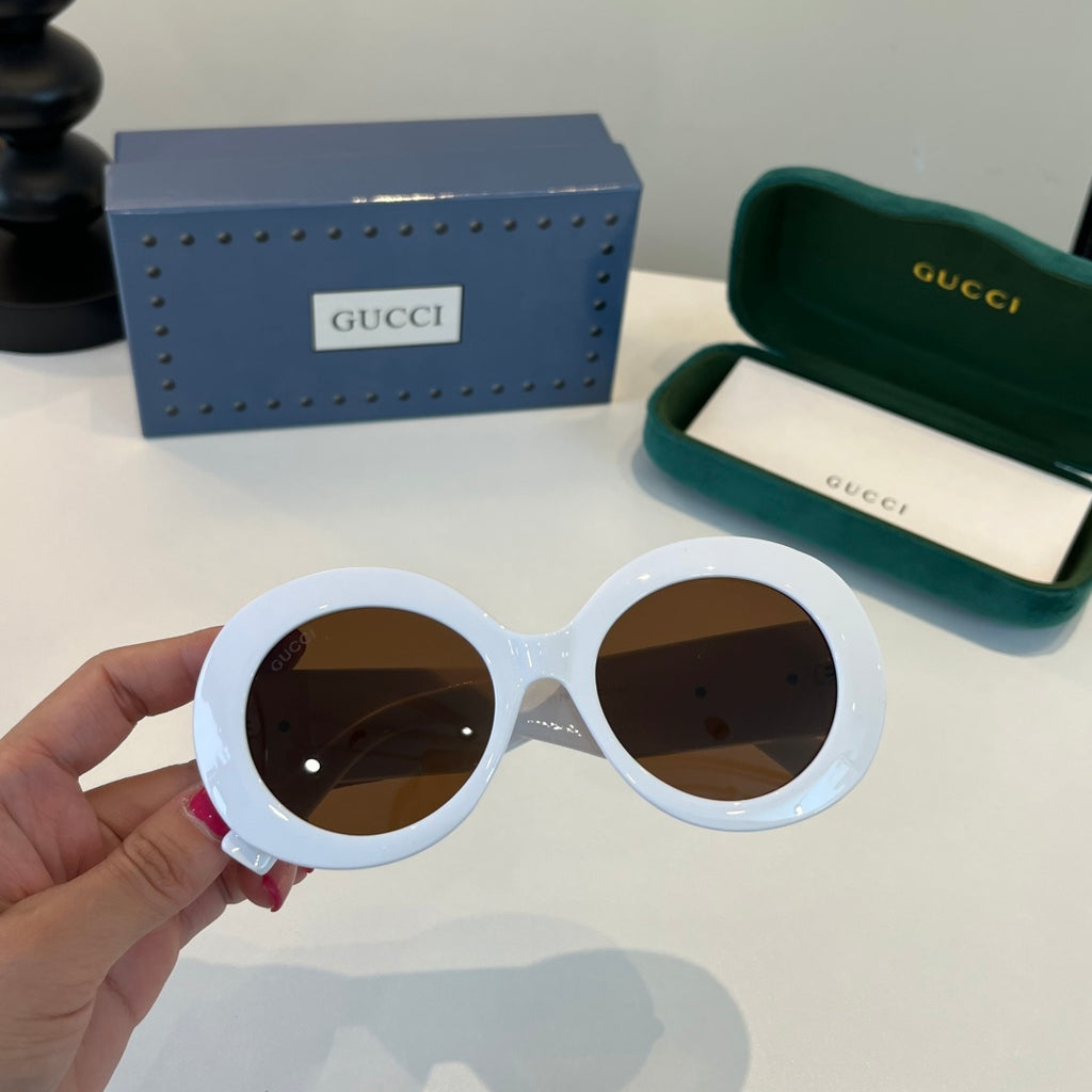 Gucci Oversized Brown Lens Sunglasses for Women - 357772 - detail image 5