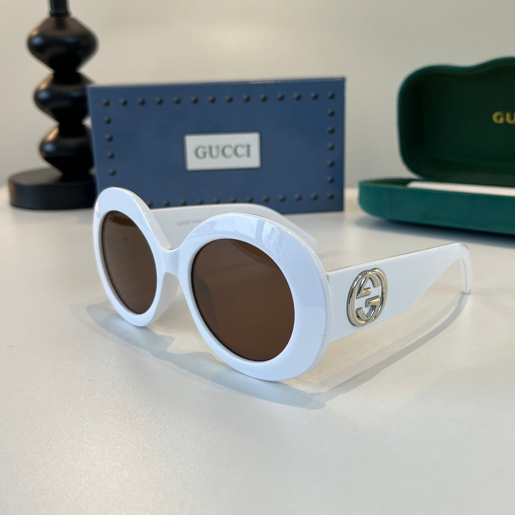 Gucci Oversized Brown Lens Sunglasses for Women - 357772 - detail image 3