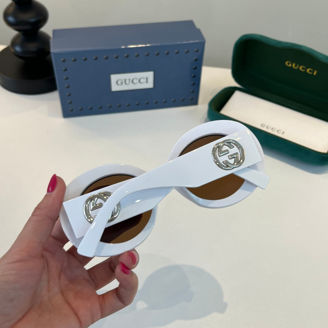 Gucci Oversized Brown Lens Sunglasses for Women - 357772 - detail image 7