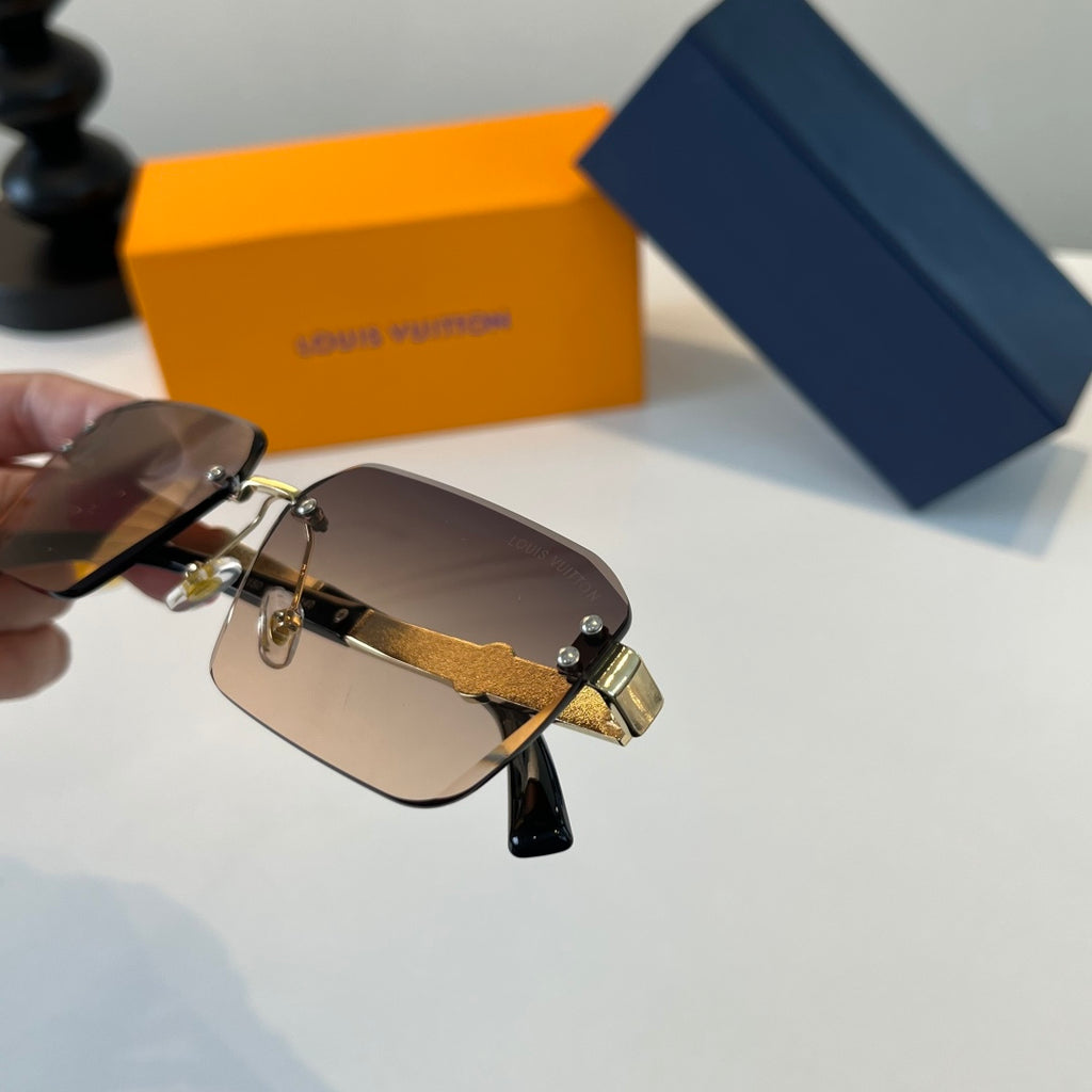 Louis Vuitton Fashion Silver Lens Sunglasses for Men & Women - 493084 - detail image 13