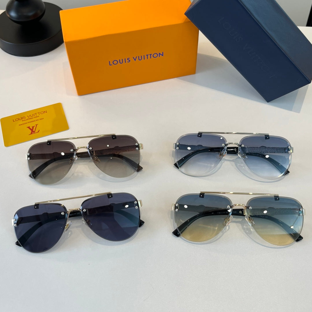 Louis Vuitton Fashion Silver Lens Sunglasses for Men & Women - 493084 - detail image 12